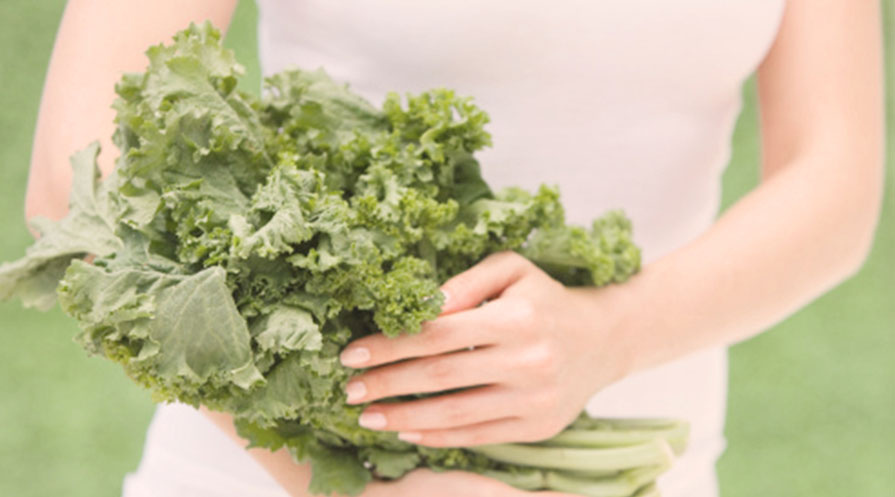 A bunch of tuscan kale